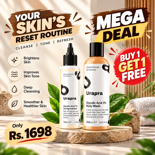 Urapra Glycolic Acid Body Care Duo ( BUY 1 GET 1 FREE )1699